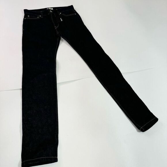 Buck Mason Jeans Mens Size 32 Blue Cotton Five Pocket Button Fly Denim New - Picture 1 of 11